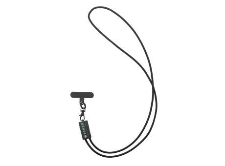 Terra duales Ladekabel aus RCS recyceltem PET mit Lanyard