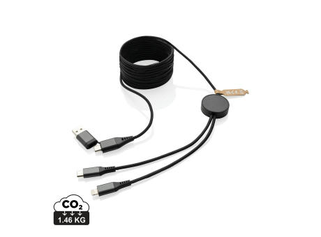 Terra 3 Meter 4-in-1-Kabel aus RCS recyceltem PET