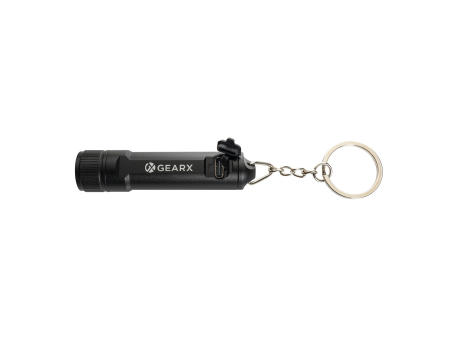 Gear X wiederaufladbare ultrahelle Key-Chain Taschenlampe