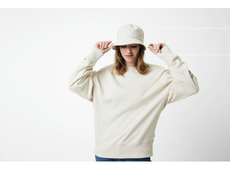 Iqoniq Kruger Relax-Rundhals-Sweater aus recycelt. Baumwolle