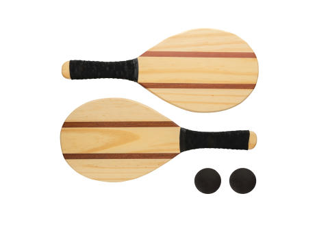 Frescobol Tennis-Set aus Holz