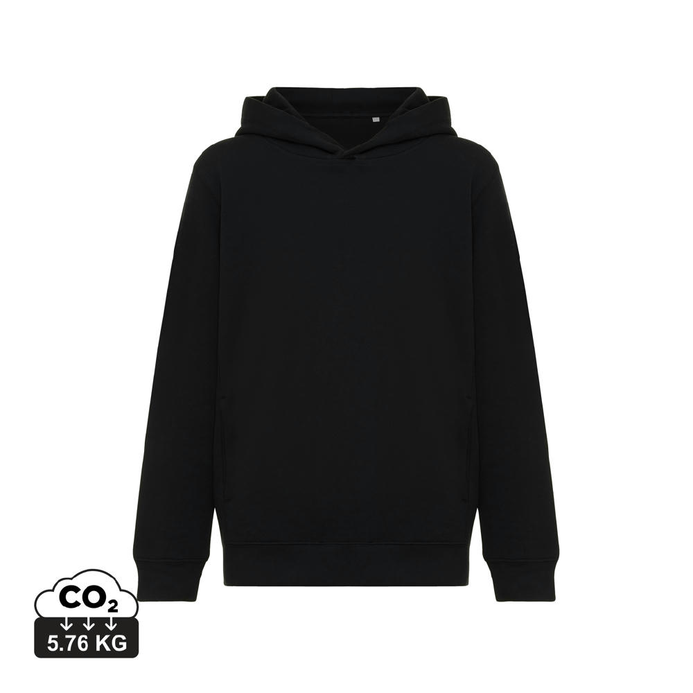 IQONIQ Yengo KidsHoodie mit Seitentaschen aus rec. Baumwolle