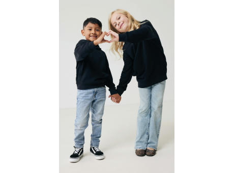 IQONIQ Yengo KidsHoodie mit Seitentaschen aus rec. Baumwolle