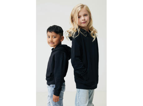 IQONIQ Yengo KidsHoodie mit Seitentaschen aus rec. Baumwolle