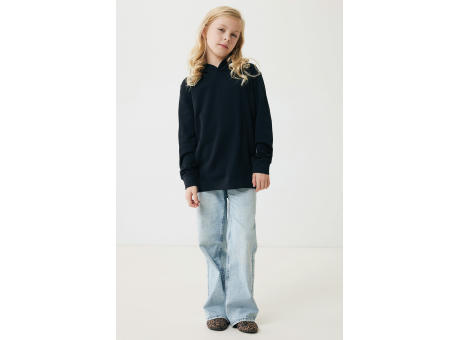 IQONIQ Yengo KidsHoodie mit Seitentaschen aus rec. Baumwolle