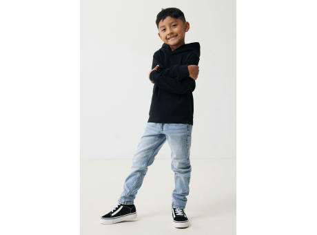 IQONIQ Yengo KidsHoodie mit Seitentaschen aus rec. Baumwolle