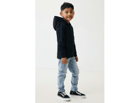IQONIQ Yengo KidsHoodie mit Seitentaschen aus rec. Baumwolle