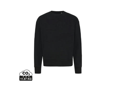 IQONIQ Kruger Relax-Rundhals-Sweater aus recycelt. Baumwolle