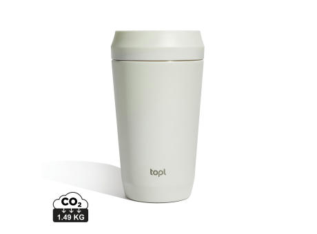 Topl-Trinkbecher aus rec. Stahl mit 360-Grad-Deckel 354ml