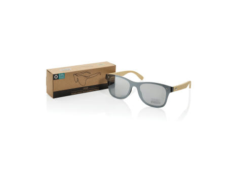 Prism Sonnenbrille aus RCS rec. Kunststoff mit Bambusbügeln