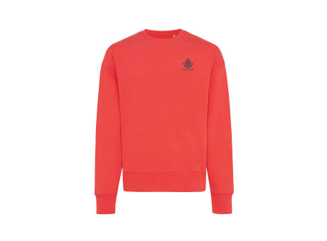 IQONIQ Kruger Relax-Rundhals-Sweater aus recycelt. Baumwolle