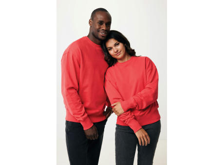 IQONIQ Kruger Relax-Rundhals-Sweater aus recycelt. Baumwolle