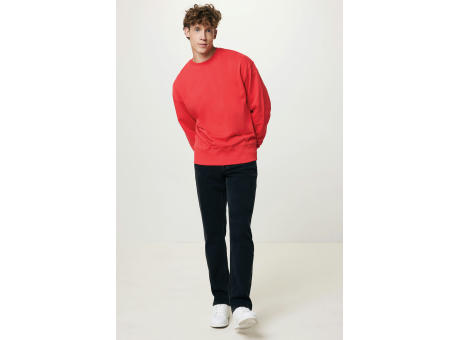 IQONIQ Kruger Relax-Rundhals-Sweater aus recycelt. Baumwolle