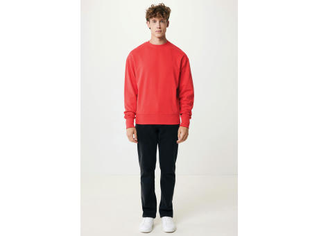 IQONIQ Kruger Relax-Rundhals-Sweater aus recycelt. Baumwolle