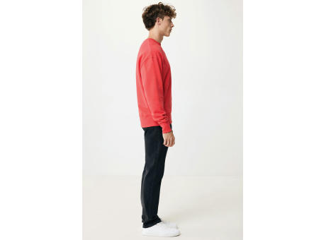 IQONIQ Kruger Relax-Rundhals-Sweater aus recycelt. Baumwolle