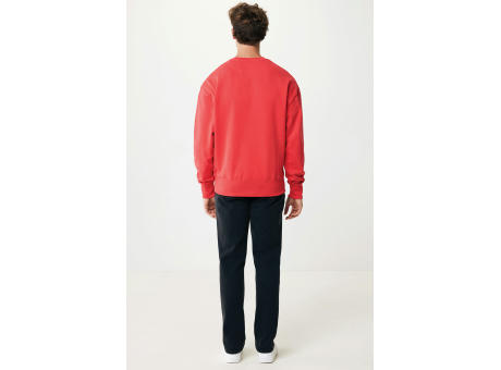 IQONIQ Kruger Relax-Rundhals-Sweater aus recycelt. Baumwolle