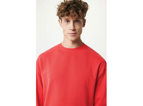 IQONIQ Kruger Relax-Rundhals-Sweater aus recycelt. Baumwolle