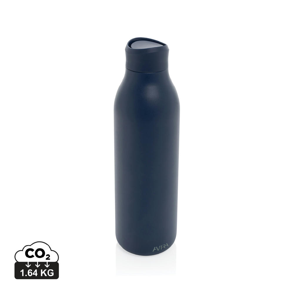 Avira Alok 360 Klick-Wasserflasche aus RCS rec. Stahl, 600ml