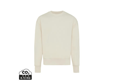 IQONIQ Kruger Relax-Rundhals-Sweater aus recycelt. Baumwolle