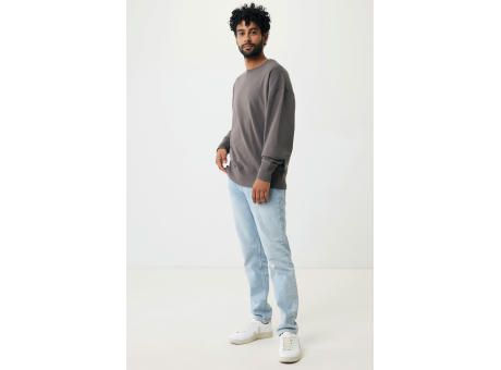 IQONIQ Kruger Relax-Rundhals-Sweater aus recycelt. Baumwolle