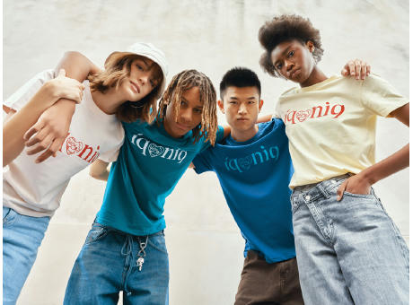 IQONIQ Brett T-Shirt aus recycelter Baumwolle