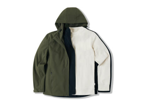 IQONIQ Makalu Herren Softshelljacke aus recyceltem Polyester