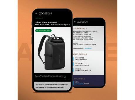 Urban wasserabweisender Fahrrad-Rucksack