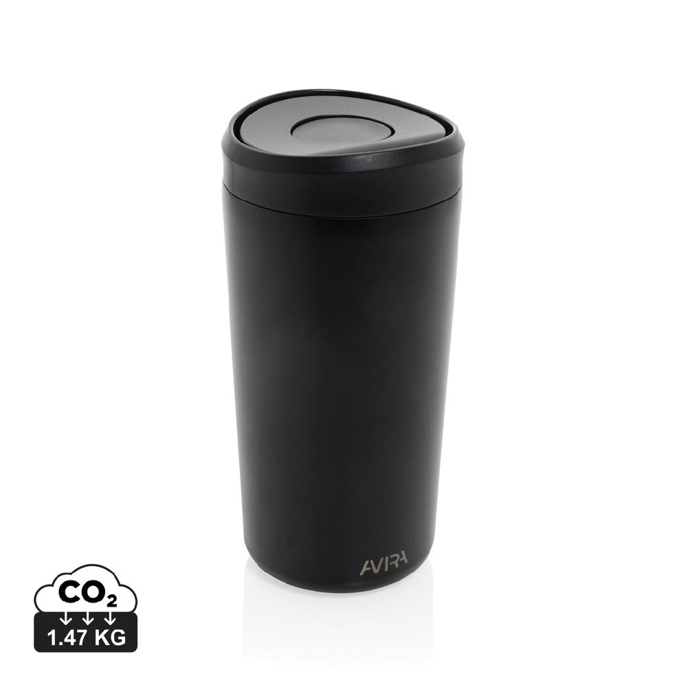 Avira Alix Klickbecher aus RCS rec. Stahl 400ml