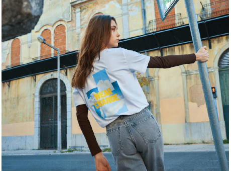 IQONIQ Kakadu relaxed T-Shirt aus recycelter Baumwolle