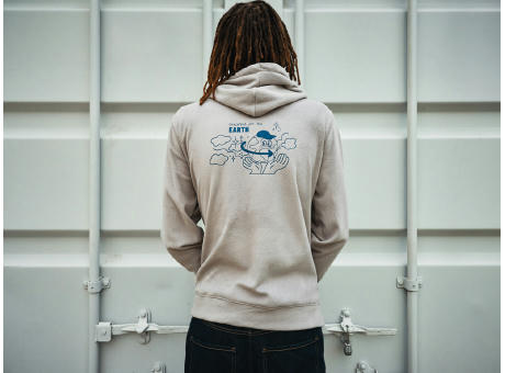 IQONIQ Trivor Mikrofleece-Kapuzen-Pulli aus recyc. Polyester