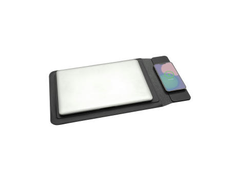 Swiss Peak magnet. 15,6" Laptop-Sleeve mit 15W Ladefunktion