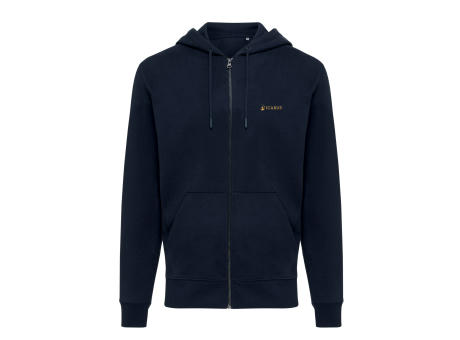 IQONIQ Abisko Zip-Kapuzenpullover aus recycelter Baumwolle