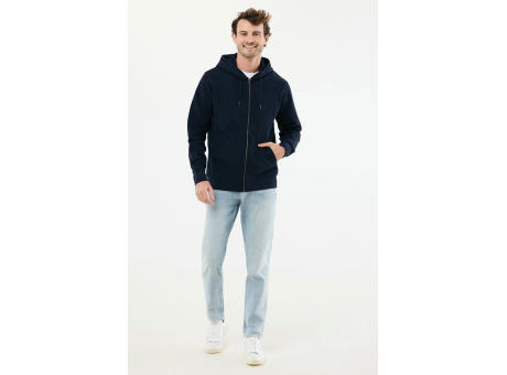 IQONIQ Abisko Zip-Kapuzenpullover aus recycelter Baumwolle