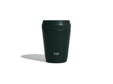 Topl-Trinkbecher aus rec. Stahl mit 360-Grad-Deckel 236ml