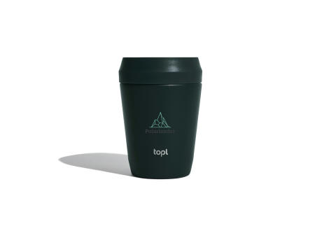 Topl-Trinkbecher aus rec. Stahl mit 360-Grad-Deckel 236ml