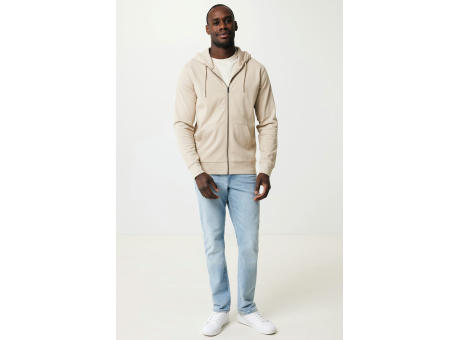 IQONIQ Abisko Zip-Kapuzenpullover aus recycelter Baumwolle
