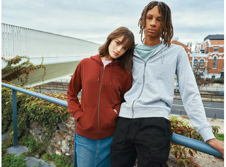 IQONIQ Abisko Zip-Kapuzenpullover aus recycelter Baumwolle