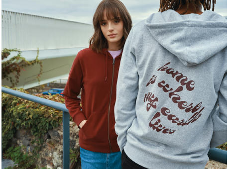 IQONIQ Abisko Zip-Kapuzenpullover aus recycelter Baumwolle