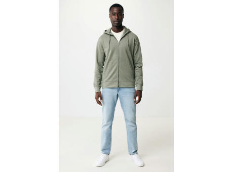 IQONIQ Abisko Zip-Kapuzenpullover aus recycelter Baumwolle