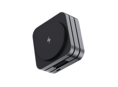 Terra faltbares 3-in-1 15W Charger aus RCS rec. Aluminium