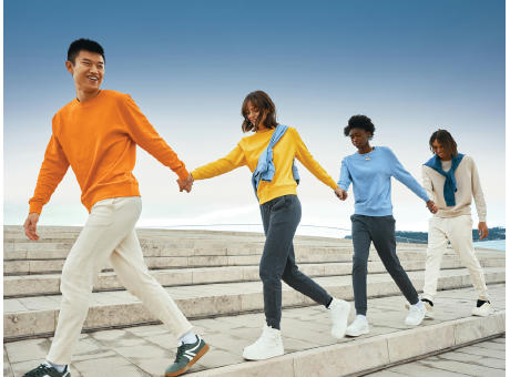 IQONIQ Etosha Lightweight Sweater aus recycelter Baumwolle