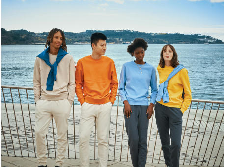 IQONIQ Etosha Lightweight Sweater aus recycelter Baumwolle