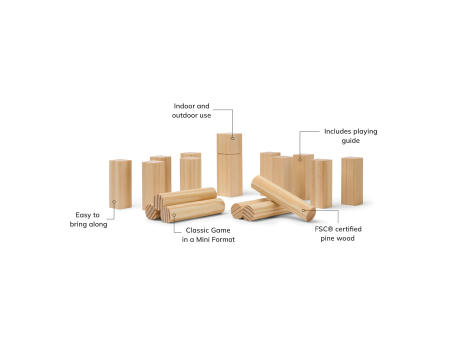 VINGA Kubb Mini Spiel