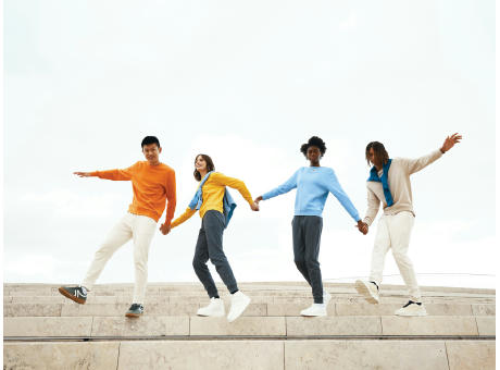 IQONIQ Etosha Lightweight Sweater aus recycelter Baumwolle