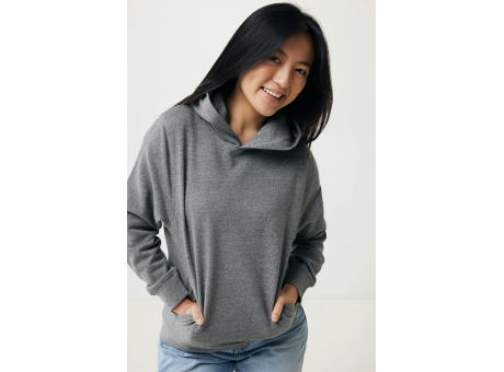IQONIQ Yengo Hoodie mit Seitentaschen aus rec. Baumwolle