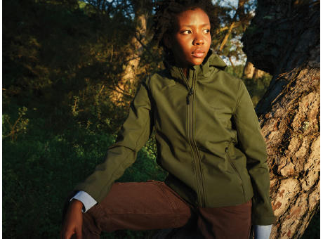 IQONIQ Makalu Damen Softshelljacke aus recyceltem Polyester