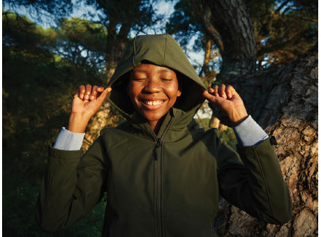 IQONIQ Makalu Damen Softshelljacke aus recyceltem Polyester