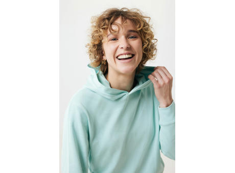 IQONIQ Yengo Hoodie mit Seitentaschen aus rec. Baumwolle