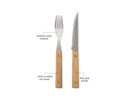 VINGA Paso 8-teiliges Grill-Besteck-Set