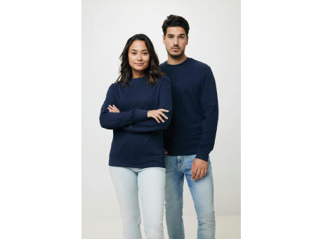 IQONIQ Zion Rundhals-Sweater aus recycelter Baumwolle